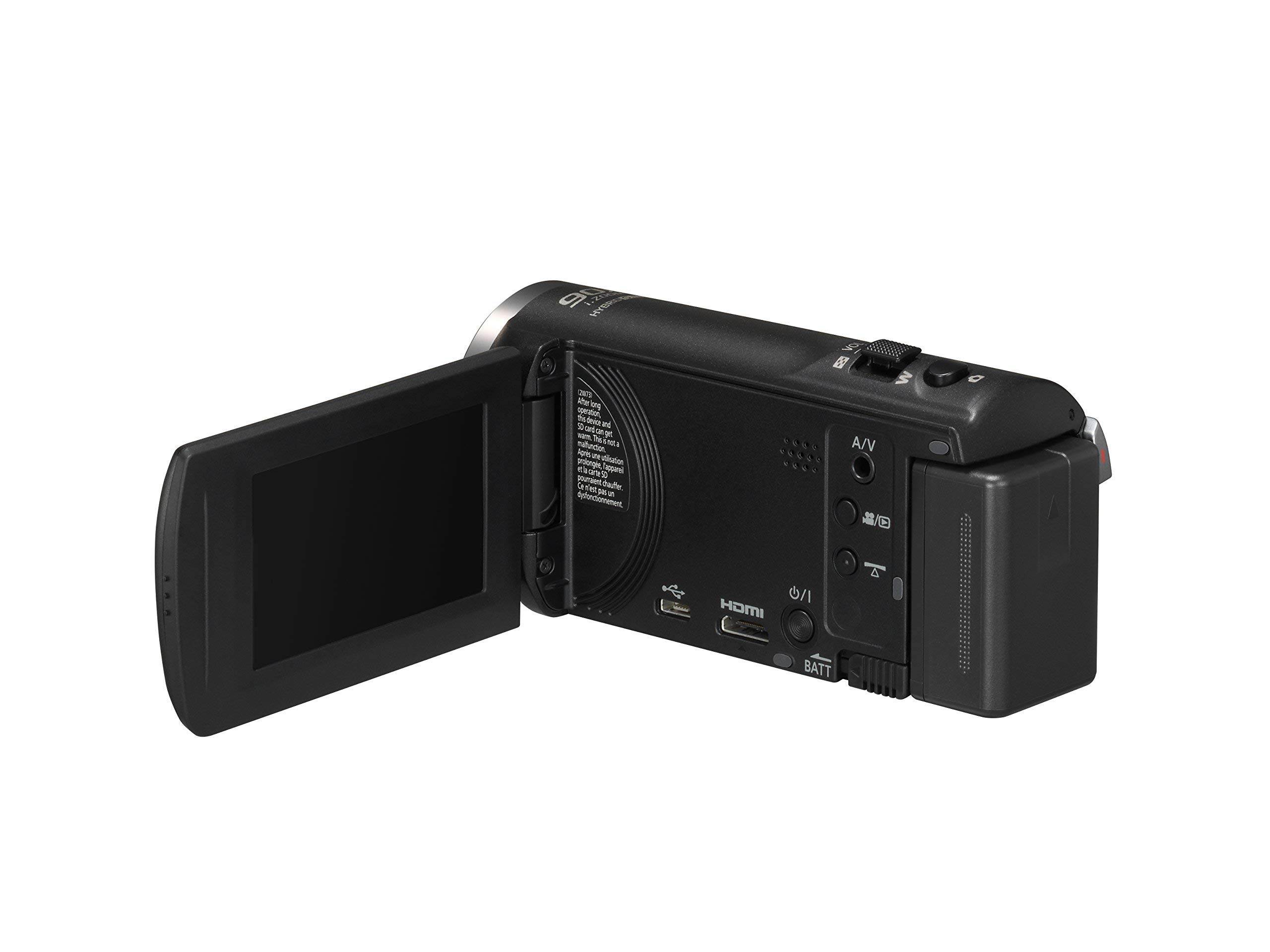 (未使用･未開封品)　Panasonic HC-V180K Full HD Camcorder with 50x Stabilized Optical Zoom (Black) by Panasonic df5ndr3 Panasonic HC-V180K Full HD Camcorder with Stabilized Optical Zoom